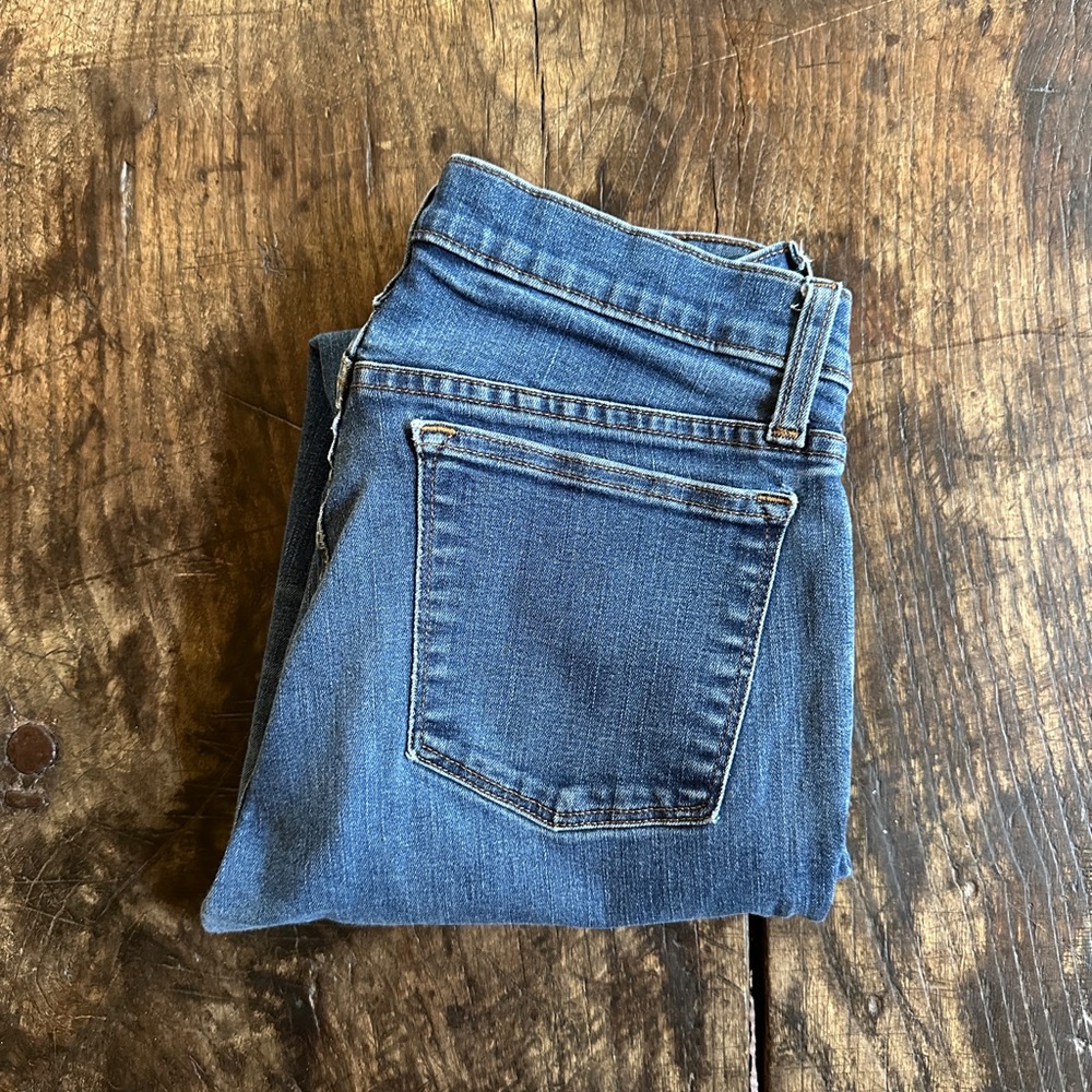 J. Crew 8” Toothpick Denim Jeans